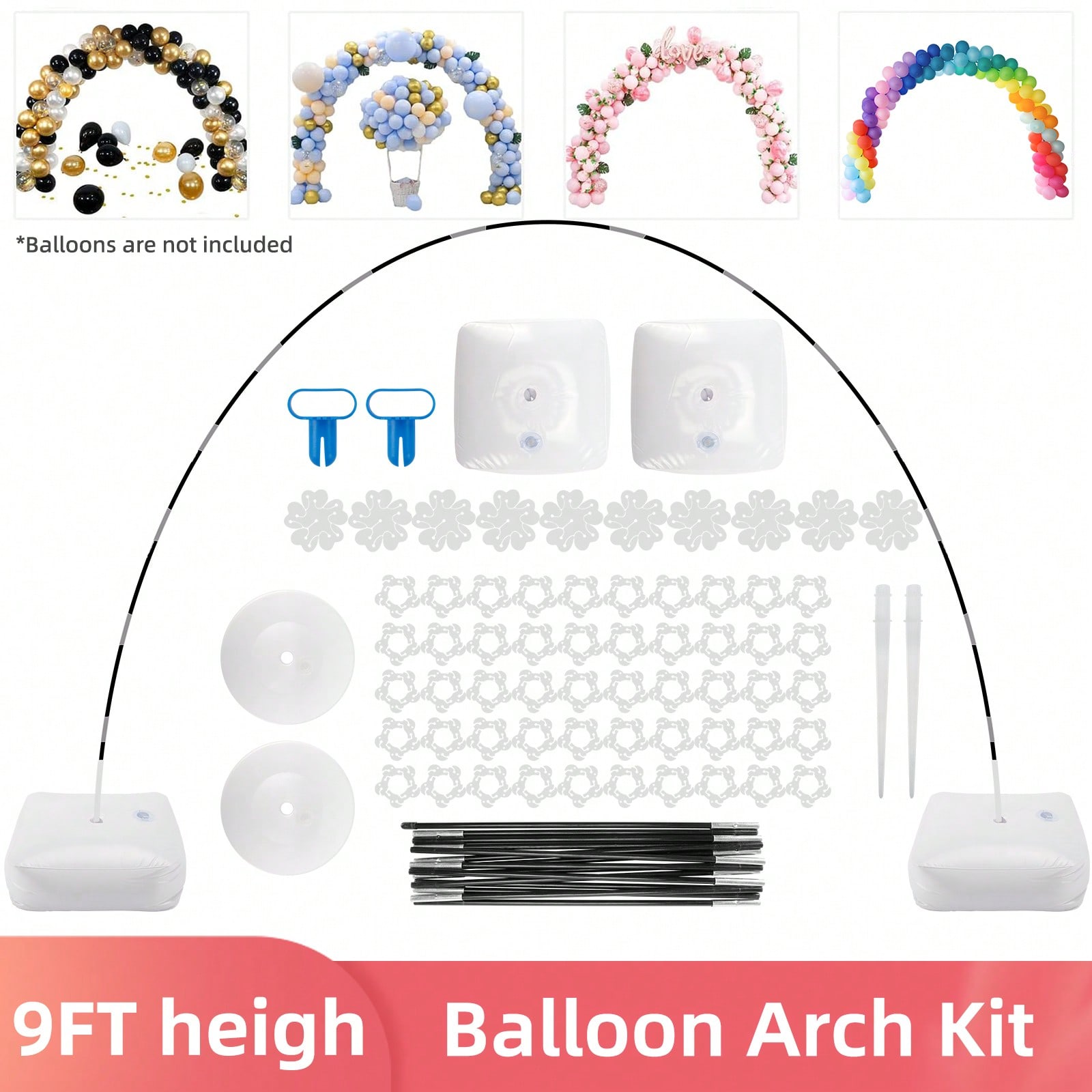 Wedding Supply Kit - 1 Set Ballonboogstandaardset, 120