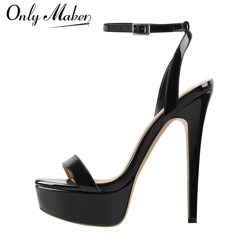 Wedding Shop - Onlymaker Vrouwen Platform Stiletto Hoge Hakken