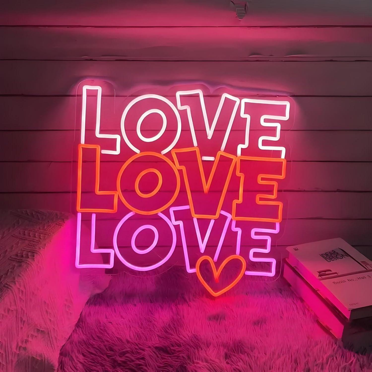 Wedding Shop - Liefdes Neon Sign USB Dimbare LED