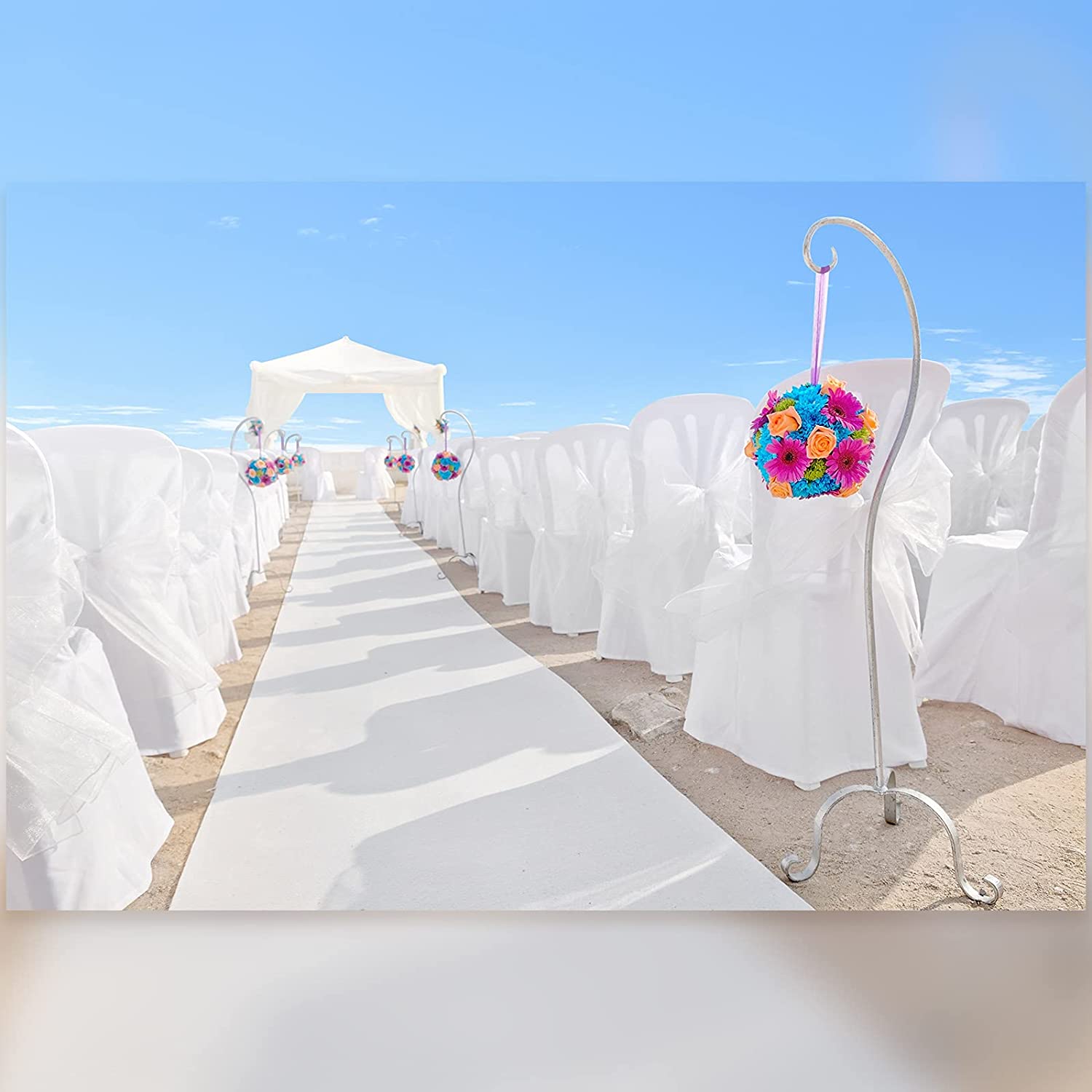 Wit bruiloftstapijt, antislip, - Aisle Runner White recensie en prijs