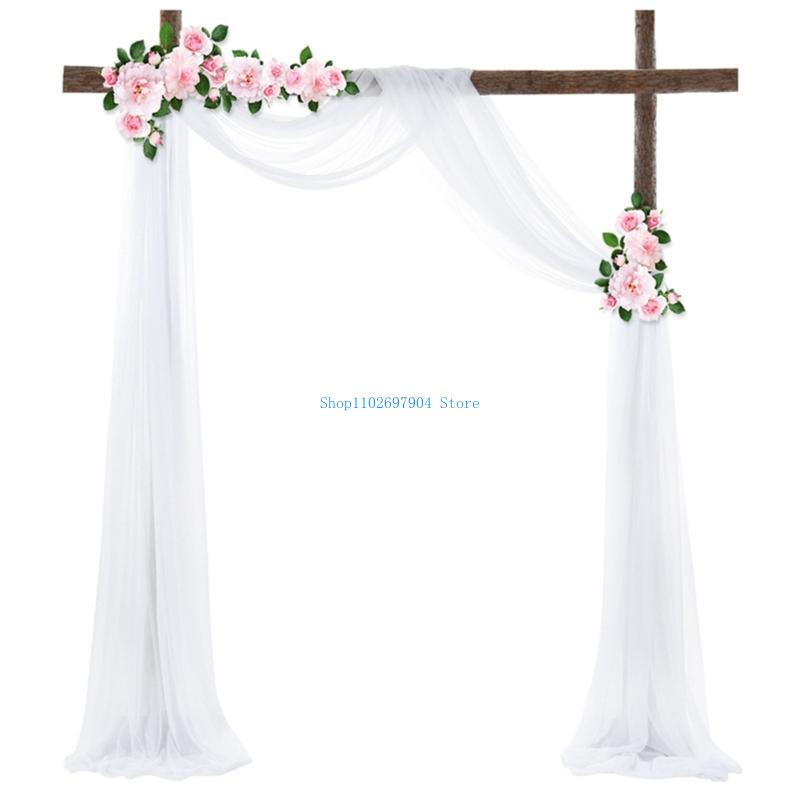 N7YF Romantiek Parels Boog Ach - Wedding Backdrop Curtain recensie en prijs