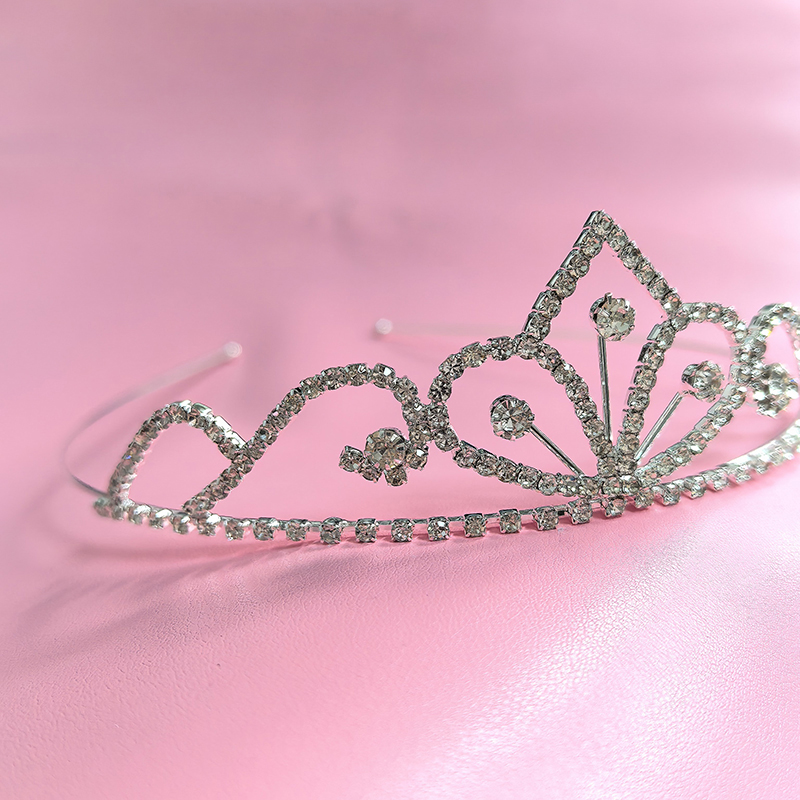 Zilverkleurige strass bruidskr - Wedding Shop recensie en prijs