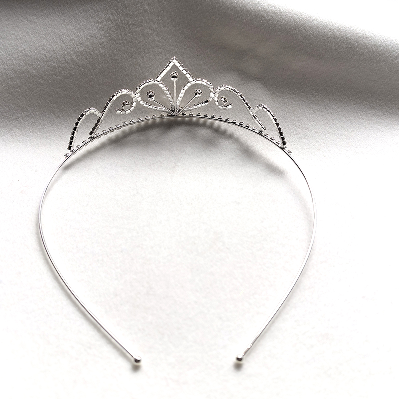 Zilverkleurige strass bruidskr - Wedding Shop recensie en prijs