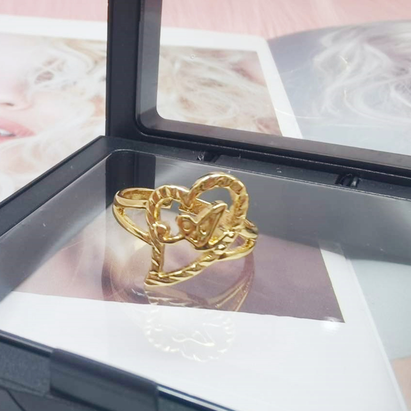 Duoying Custom Initial Ringen  - Wedding Zone recensie en prijs