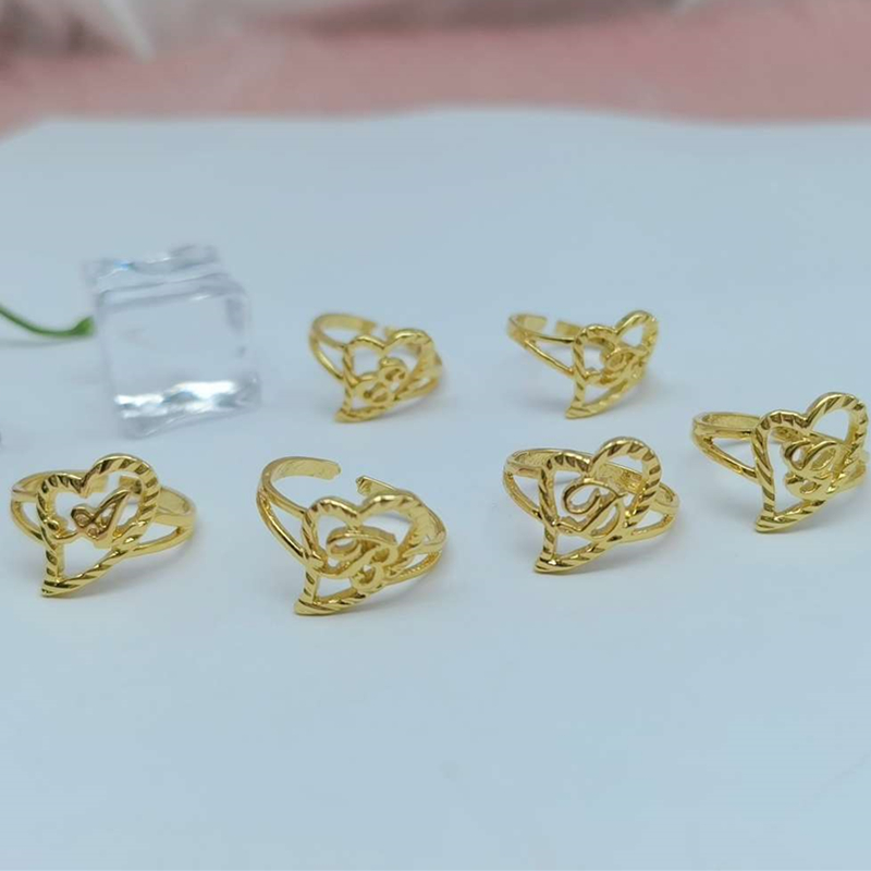 Duoying Custom Initial Ringen  - Wedding Zone recensie en prijs