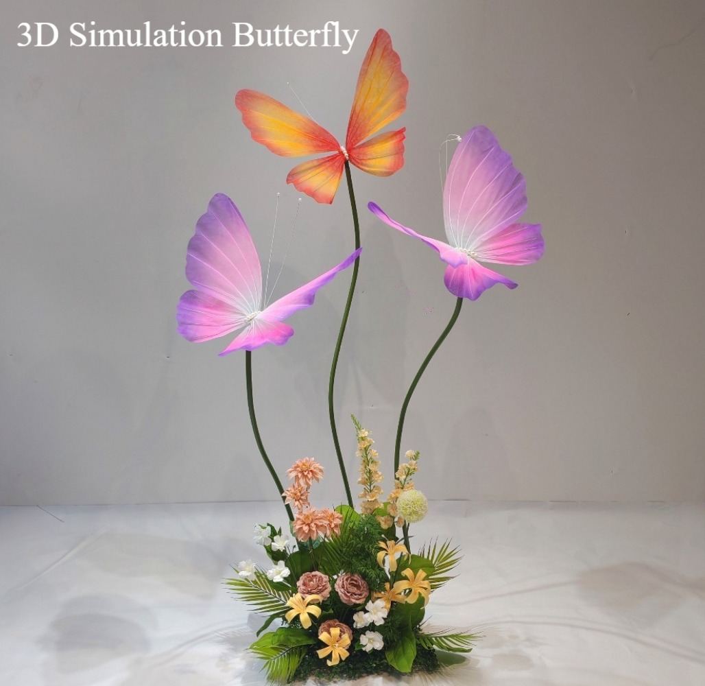 3D simulatie vlinders van zijd - Wedding Supply Shops recensie en prijs