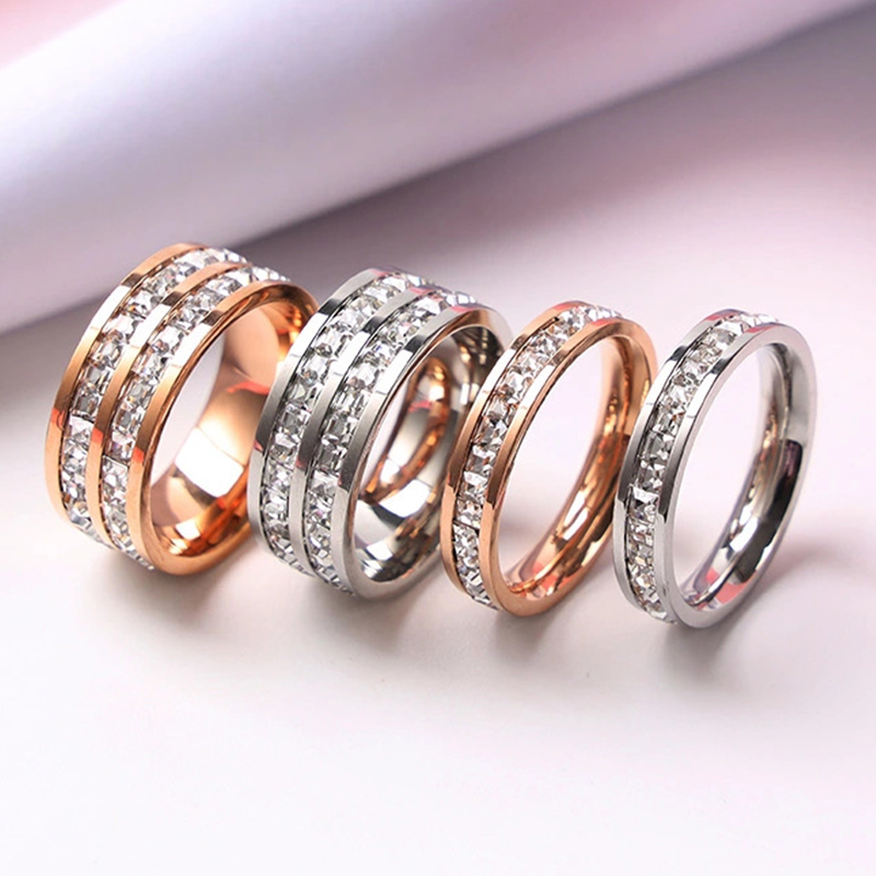Luxe Rose Goud Kleur Enkele Du - Wedding Zone recensie en prijs