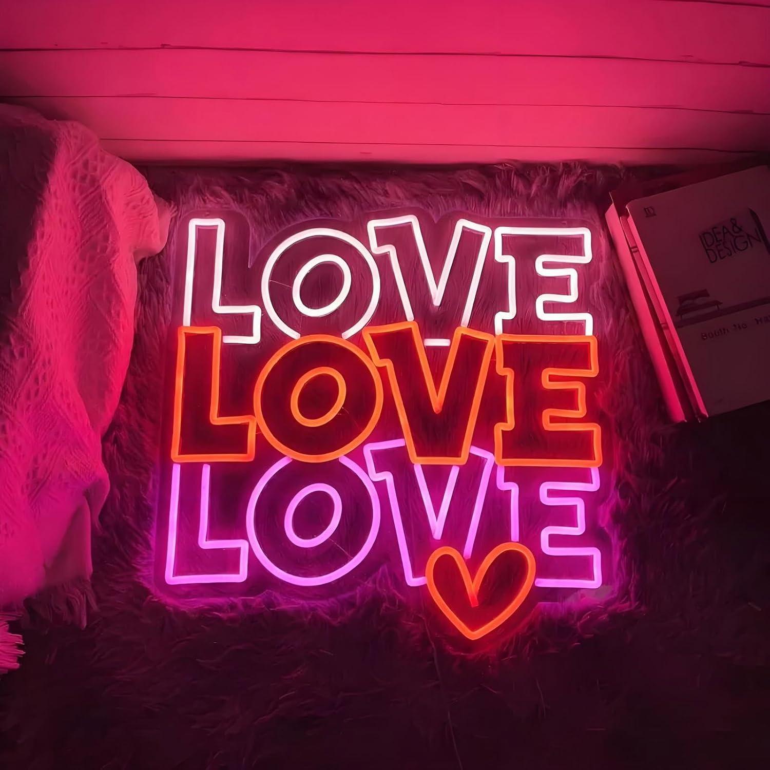 Liefdes Neon Sign USB Dimbare  - Wedding Shop recensie en prijs
