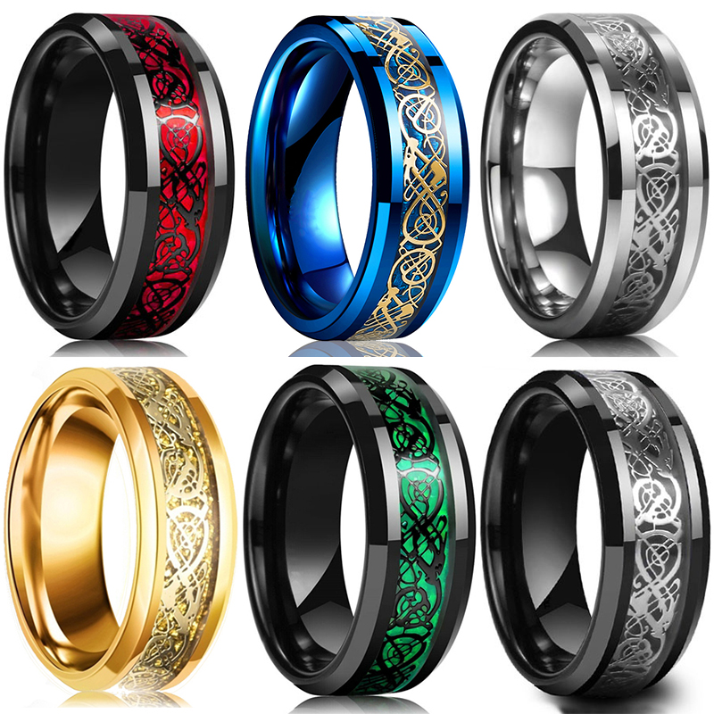 Mode 8mm heren Rvs Keltische D - Wedding Zone recensie en prijs