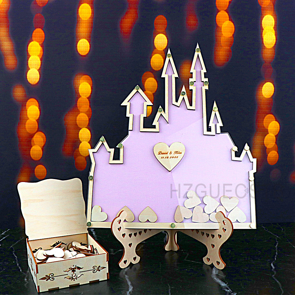 Bruiloft Kasteel Gastenboek Ge - Wedding Favor Box recensie en prijs
