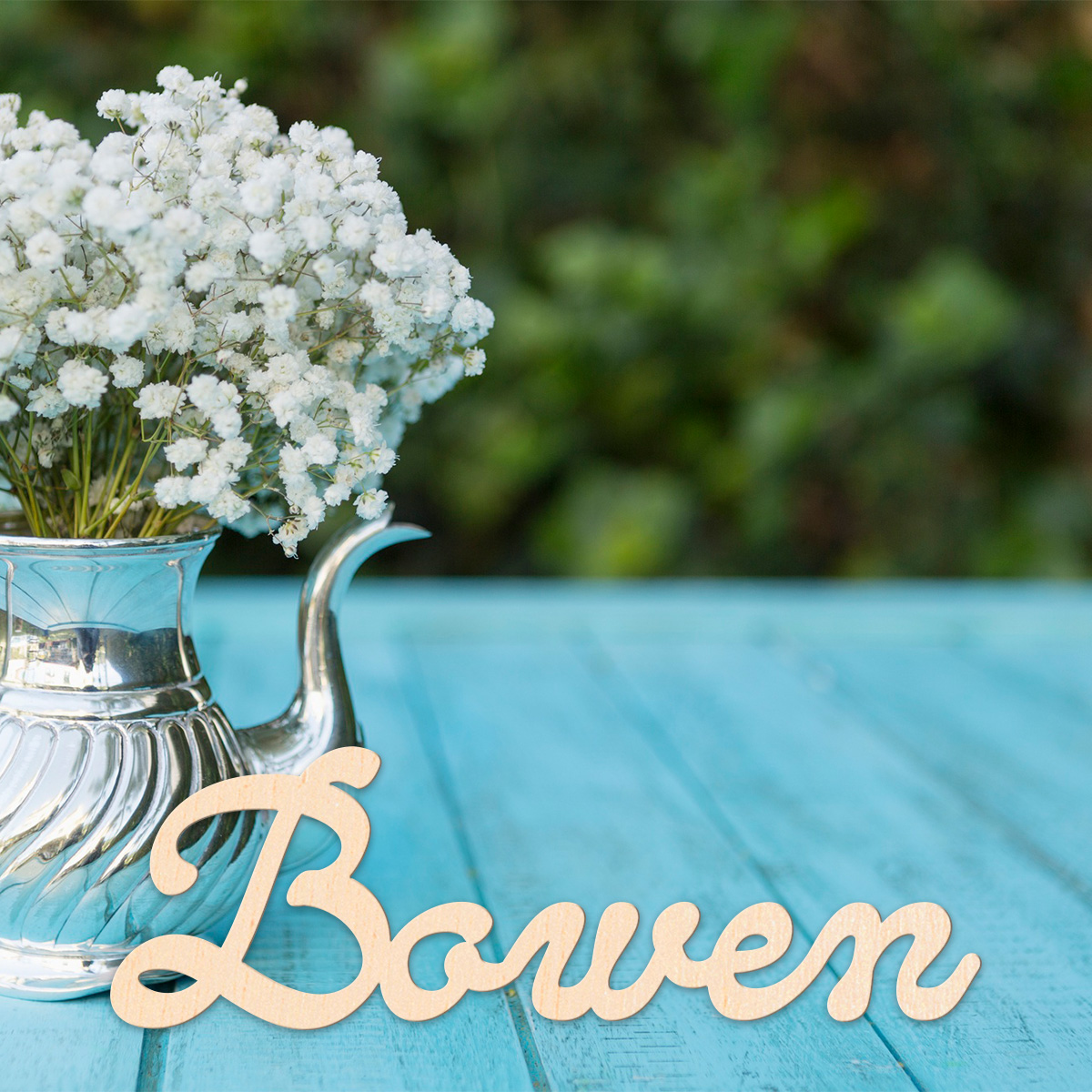 Op maat gemaakte massief houte - Wedding Shop recensie en prijs